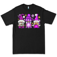 Black purple winter gnomies Premium Tee - NancyCooperArtShop