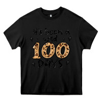 Black its been a wild 100 days Heavy Core Tee - MaliasSmallBusiness
