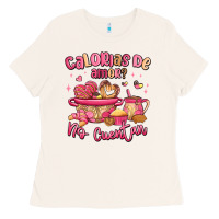 Calorias De Amor No Cuentan Mexican Valentines Day Ladies Tee | Teevron