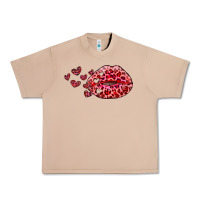 Burro kiss with leopard and hearts Urban Heavy Tee - RanaPortraitStore