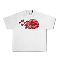 Lunar Rock kiss with leopard and hearts Urban Heavy Tee - RanaPortraitStore
