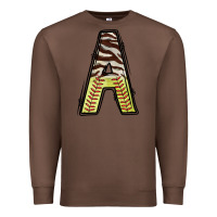 Chestnut softball alphabet a Premium Sweatshirt - CowhideDigitalArt