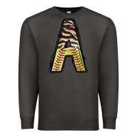 Smoke softball alphabet a Premium Sweatshirt - CowhideDigitalArt