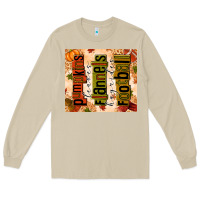 Pumpkins Leaves Flannels Hayrides Football Long Sleeve Tee | Teevron