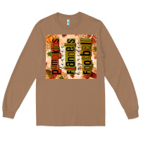 Toasted Coconut Pumpkins Leaves Flannels Hayrides Football Long Sleeve Tee - texasbilliewilder