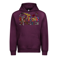 Mauve Wine hair hustler 2 Urban Hoodie - SublimationCraftShop