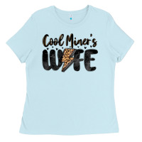 Baby Blue cool miner s wife Ladies Tee - MaliasSmallBusiness