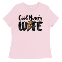 Bubblegum Pink cool miner s wife Ladies Tee - MaliasSmallBusiness