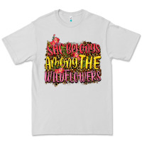 Dove Grey she belongs among the wildflowers Premium Tee - NancyCooperArtShop