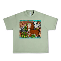 Oil Green hereford cactus tumbler Urban Heavy Tee - JahusDesignShop