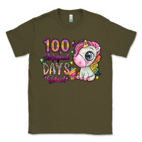 Army Green 100 magical days school Classic Tee - SublimationCraftShop