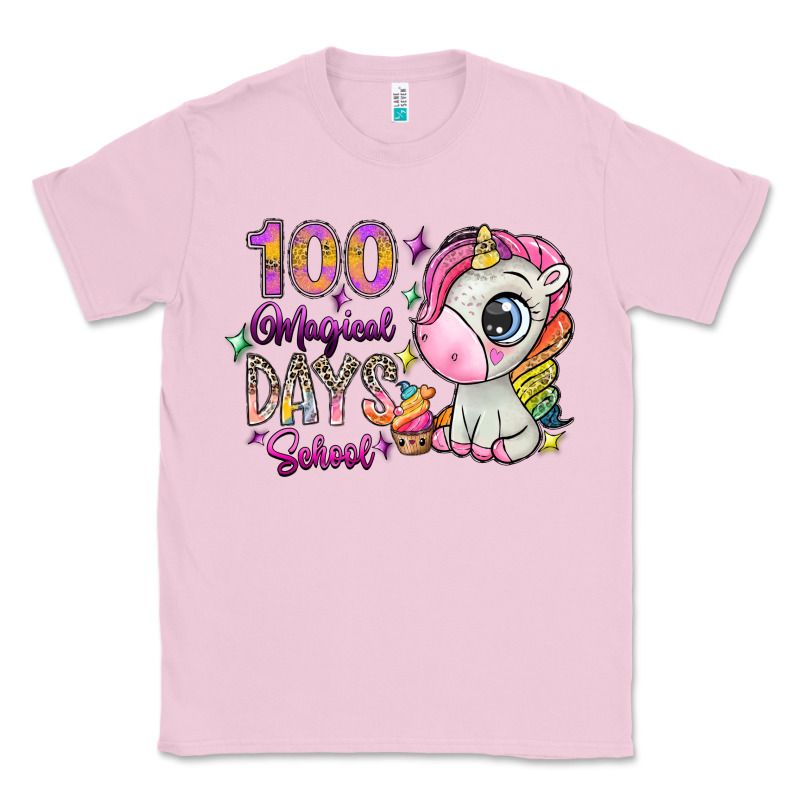 100 Magical Days School Classic Tee by SublimationCraftShop | Teevron