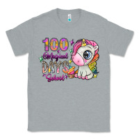 Heather Grey 100 magical days school Classic Tee - SublimationCraftShop