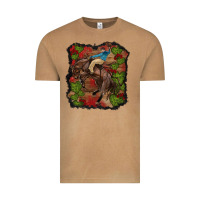 Vintage Camel valentines day cowboy cactus rose Vintage Tee - RanaPortraitStore