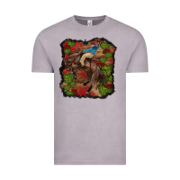 Vintage Zinc valentines day cowboy cactus rose Vintage Tee - RanaPortraitStore