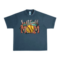 Midnight Navy Softball Mom Urban Heavy Tee - Bettercallsaul