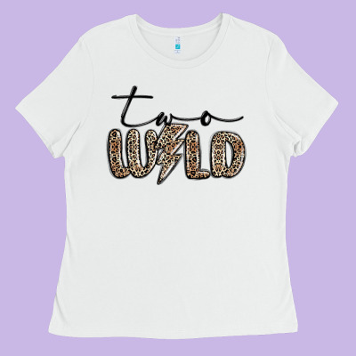 Two Wild Ladies Tee Designed By Maliassmallbusiness