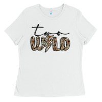 White two wild Ladies Tee - MaliasSmallBusiness