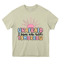 Mossy unafraid i know who holds tomorrow Heavy Core Tee - MaliasSmallBusiness