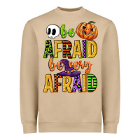 Mushroom be afraid be very afraid Heavyweight Sweatshirt - CowGirlArtShop