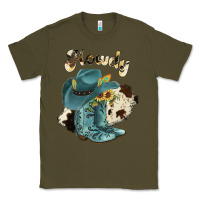 Army Green howdy Classic Tee - JahusDesignShop