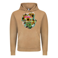 Vintage Camel Durango State Of Mexico Map Vintage Hoodie - RanaPortraitStore