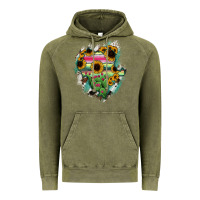 Vintage Olive Durango State Of Mexico Map Vintage Hoodie - RanaPortraitStore