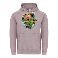 Vintage Zinc Durango State Of Mexico Map Vintage Hoodie - RanaPortraitStore