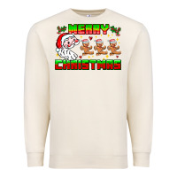 Sandshell Merry Christmas Premium Sweatshirt - CowhideDigitalArt