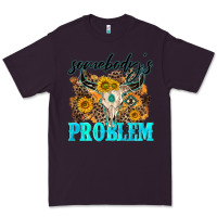 Plum somebodys problem Premium Tee - NancyCooperArtShop