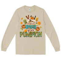 Mushroom Whatever Spices Your Pumpkin Long Sleeve Tee - texasbilliewilder