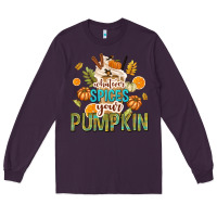 Plum Whatever Spices Your Pumpkin Long Sleeve Tee - texasbilliewilder