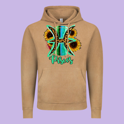 Pisces Zodiac Vintage Hoodie Designed By Bettercallsaul