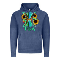 Vintage Denim Pisces Zodiac Vintage Hoodie - Bettercallsaul