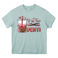 Arona v is for valentine venti Heavy Core Tee - MaliasSmallBusiness