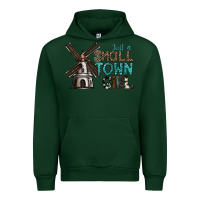 Forest Green just a small town girl Urban Hoodie - SublimationCraftShop
