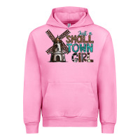 Fuchsia Pink just a small town girl Urban Hoodie - SublimationCraftShop