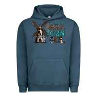 Pigment Midnight Navy just a small town girl Urban Hoodie - SublimationCraftShop
