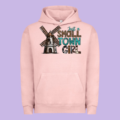 Just A Small Town Girl Urban Hoodie Designed By Sublimationcraftshop