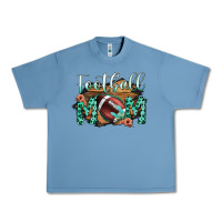 Pebble Blue Football Mom Urban Heavy Tee - Bettercallsaul