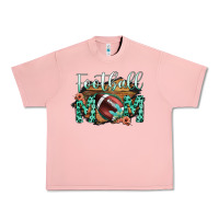 Salmon Football Mom Urban Heavy Tee - Bettercallsaul