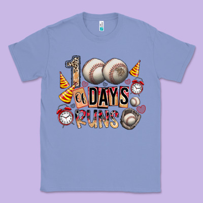 100 Of Days Runs Classic Tee Designed By Sublimationcraftshop