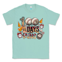 Seafoam 100 of days runs Classic Tee - SublimationCraftShop