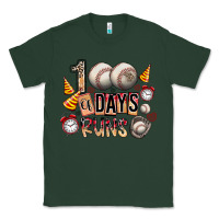 Sports Green 100 of days runs Classic Tee - SublimationCraftShop
