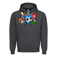 Smoke Soccer Coffee Mug Zipper Hoodie - FaDigitalArtStudio