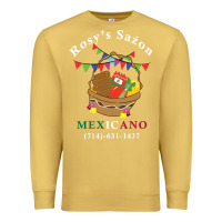 Antique Gold logo for rosys saon mexicano Premium Sweatshirt - CowhideDigitalArt