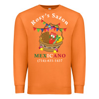 Carrot logo for rosys saon mexicano Premium Sweatshirt - CowhideDigitalArt