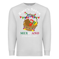Dove Grey logo for rosys saon mexicano Premium Sweatshirt - CowhideDigitalArt