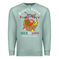 Seafoam logo for rosys saon mexicano Premium Sweatshirt - CowhideDigitalArt