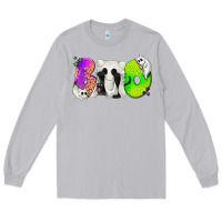 Moon Dust Boo Ghost Cat Long Sleeve Tee - texasbilliewilder